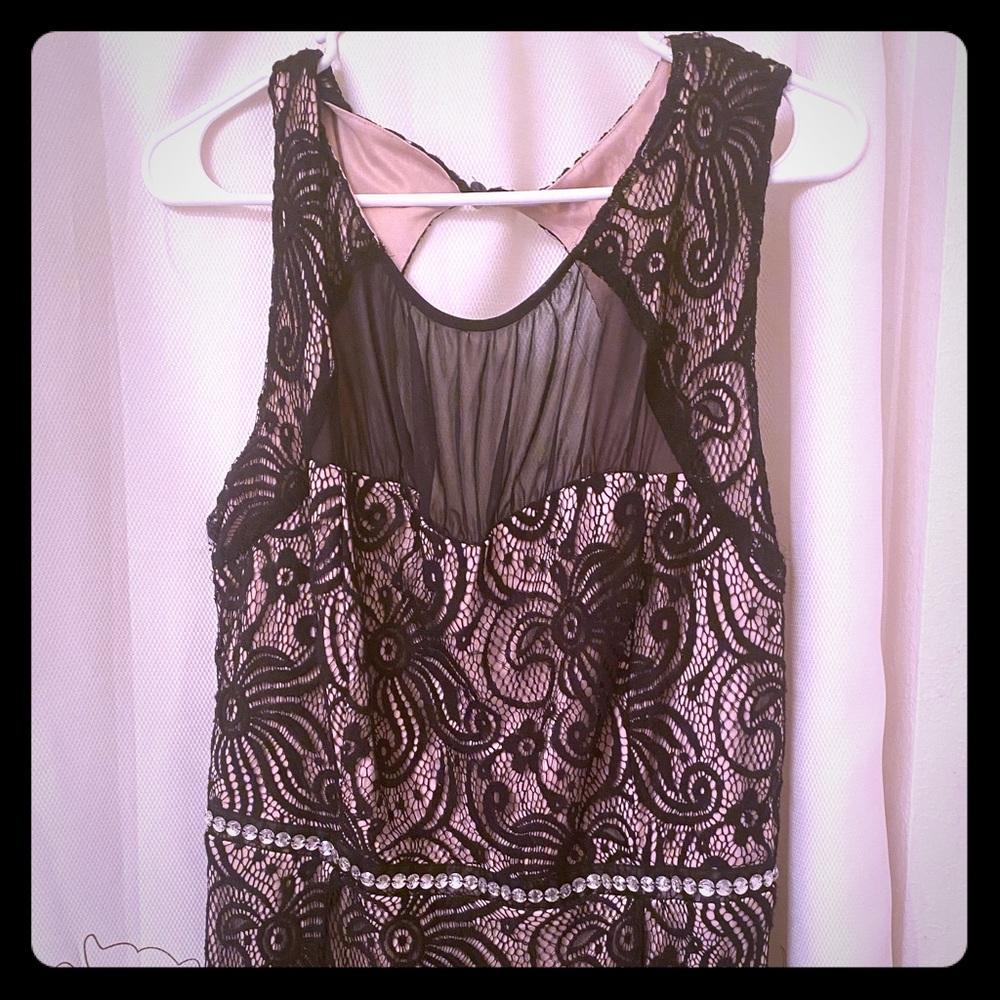 Classy Black lace Dress waiting to go home to you